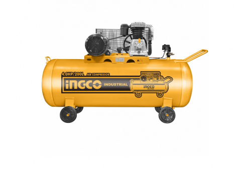 Компрессор 3 кВт 200 лит. INGCO AC402001 INDUSTRIAL