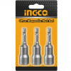 Набор магнитных торцевых головок 1/4" INGCO AMN1231