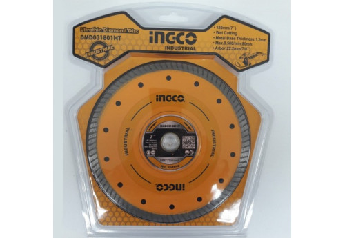 Диск алмазный ультратонкий 180 мм INGCO DMD031801HT