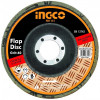 Диск шлифовальный лепестковый 115 мм INGCO FD1151