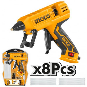 Пистолет клеевой 220-240 В~50/60 Гц INDUSTRIAL INGCO GG308