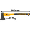 Топор INGCO 1250г HAX02012508