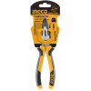 Тонкогубцы изогнутые INGCO 160мм HBNP28168