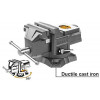 Тиски слесарные INGCO 200мм 2500кгс HBV088