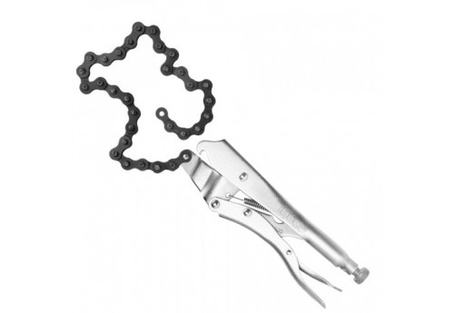Клещи зажимные с цепью 250 мм INGCO HCLP0210