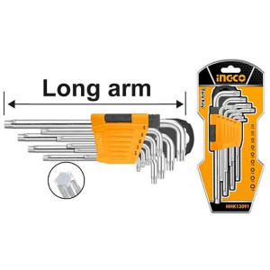 Набор шестигранников TORX INGCO HHK13091 Набор шестигранников TORX INGCO HHK13091