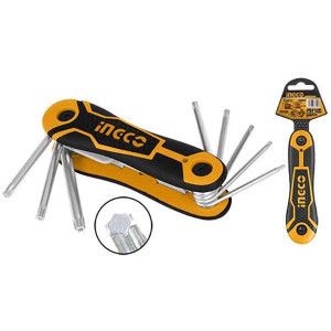 Набор шестигранников TORX INGCO HHK14083 Набор шестигранников TORX INGCO HHK14083