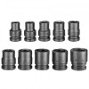 Набор ударных торцевых головок 1/2" INDUSTRIAL INGCO HKISSD12101