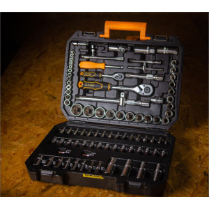 Набор головок 1/4" и 1/2" с трещоткой 94шт INGCO HKTS42941 Набор головок 1/4" и 1/2" с трещоткой 94шт INGCO HKTS42941