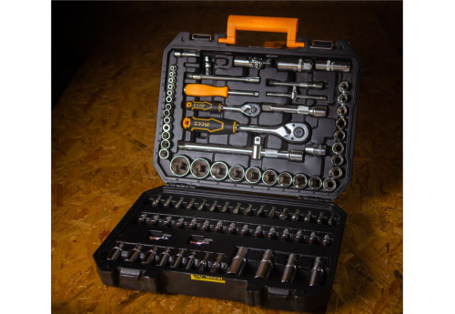 Набор головок 1/4" и 1/2" с трещоткой 94шт INGCO HKTS42941