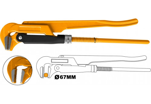 Ключ трубный рычажный INGCO 2" HPW04021