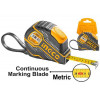 Рулетка INGCO 5м HSMT0805.1